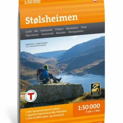 Calazo förlag Stølsheimen 1:50 000 Hiking map
