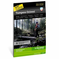 Calazo förlag Tampere Orivesi 1:25.000 NoColour