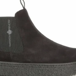 Canada Snow Men's Mount Verm Suede Boots Black