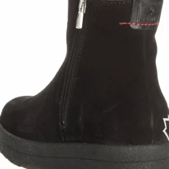 Canada Snow Women's Mount Baker Suede Boots Reflective Zip Black