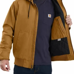 Carhartt Men's Duck Active Jacket Carhartt® Brown