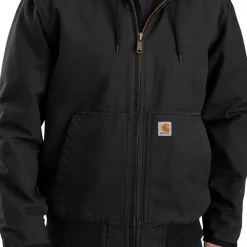 Carhartt Men's Duck Active Jacket Black