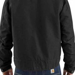 Carhartt Men's Duck Detroit Jacket Black