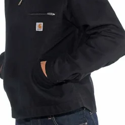 Carhartt Men's Duck Detroit Jacket Black