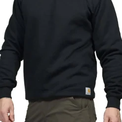 Carhartt Men's Midweight Crewneck Sweatshirt Black
