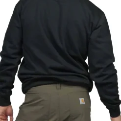 Carhartt Men's Midweight Crewneck Sweatshirt Black
