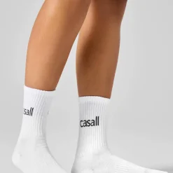Casall Unisex Urban Tube Sock 2-Pack White