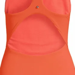 Casall Women's Deep Racerback Swim Suit Sunrise