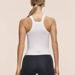 Casall Women's Defined Rib Tank White