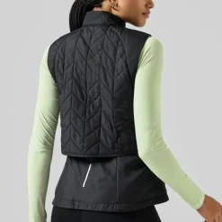Casall Women's Quilted Running Vest Black