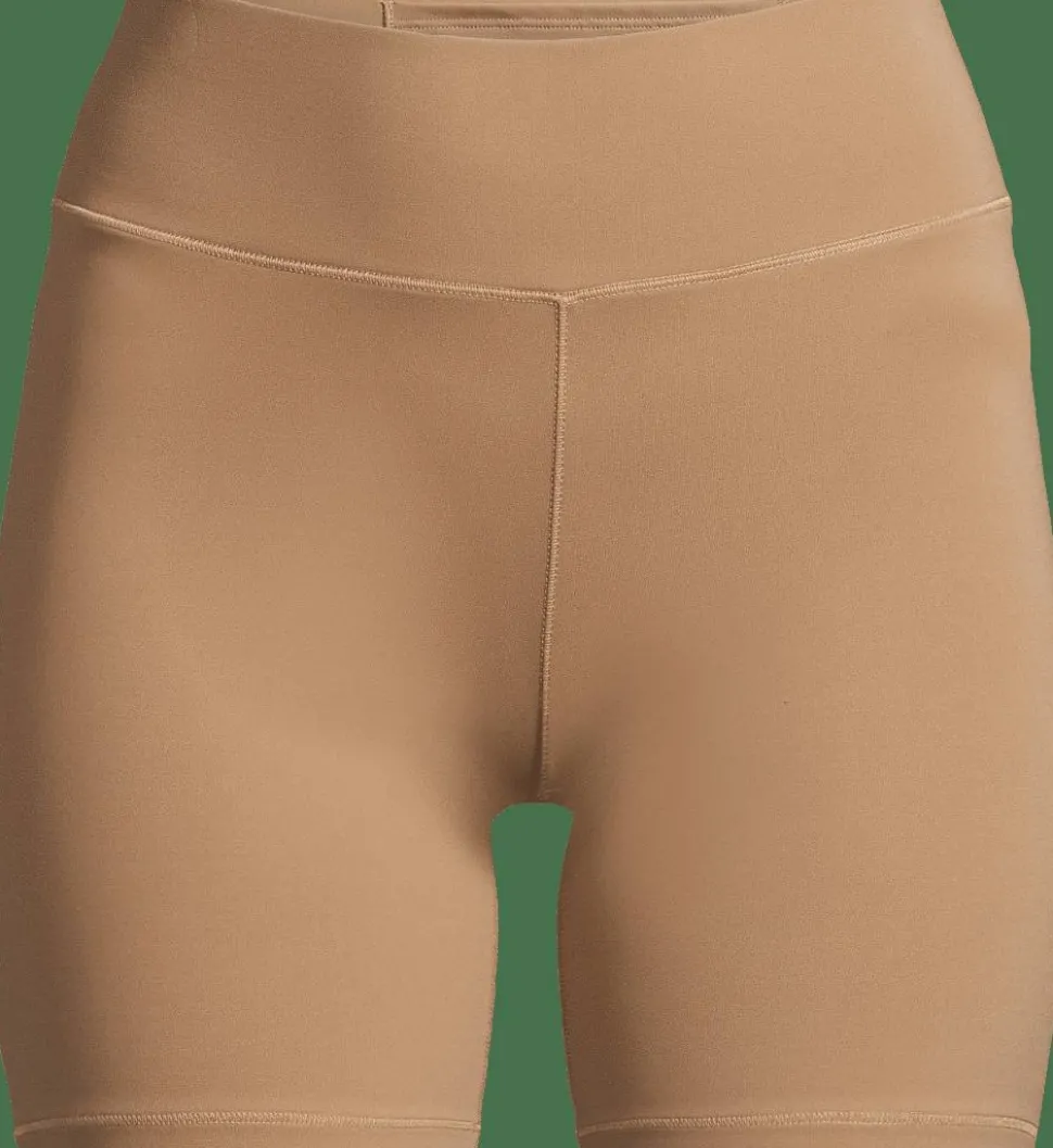 Casall Women's Regular Waist Biker Light Khaki