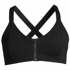 Casall Women's Scuba Zip Bikini Top Black
