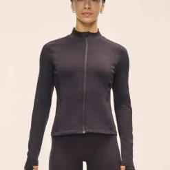 Casall Women's Soft Touch Zip Jacket Black