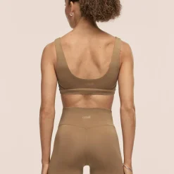 Casall Women's Soft Touch Padded Sports Bra Light Khaki