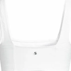 Casall Women's Waffle Square Neck Bikini Top White