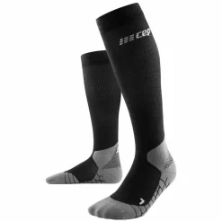 CEP Women's Hiking Light Merino Tall Compression Socks Black