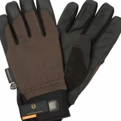 Chevalier Men's Windblocker Shooting Gloves Leather Brown