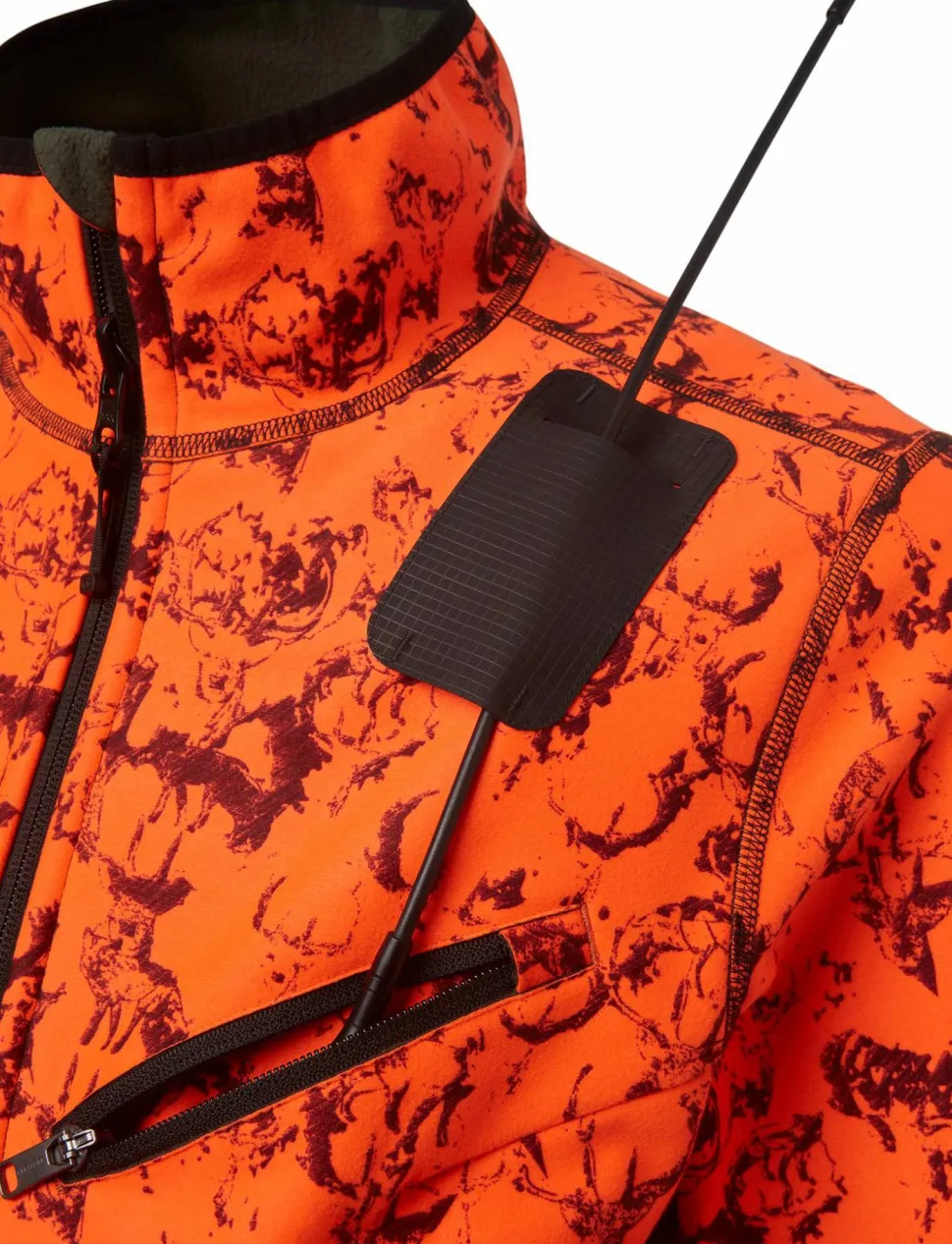 Chevalier Women's Mist Windblocker Reversible Jacket High Vis Orange Deer