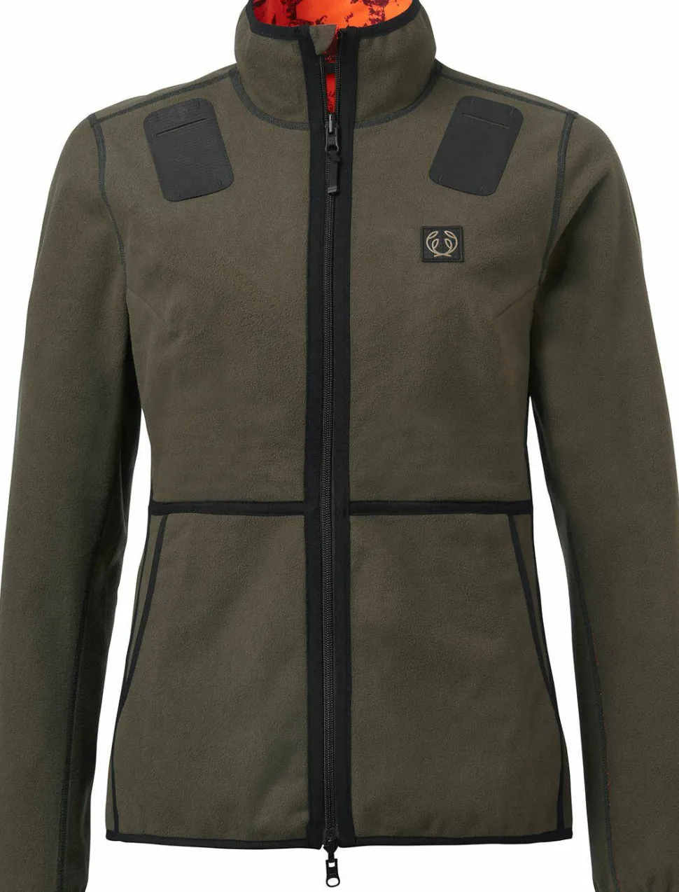 Chevalier Women's Mist Windblocker Reversible Jacket High Vis Orange Deer