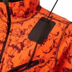 Chevalier Women's Mist Windblocker Reversible Jacket High Vis Orange Deer