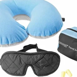 Cocoon Travel Set Ultralight 3 Pieces Light Blue/Black