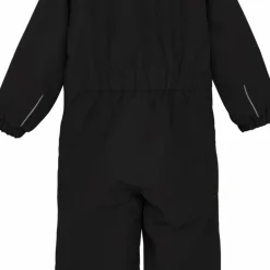 Color Kids Kids' Coverall With Fake Fur Black