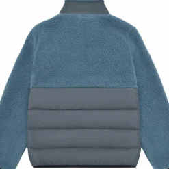 Color Kids Kids' Fleece Jacket With Quilt Coronet Blue