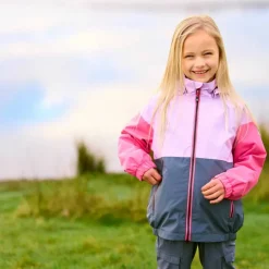 Color Kids Kids' Jacket Colorblock Orchid Bloom