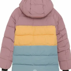 Color Kids Kids' Ski Jacket Quilt & Colorblock Woodrose