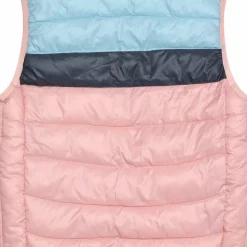 Color Kids Kids' Waistcoat Quilted Colorblock Bridal Rose