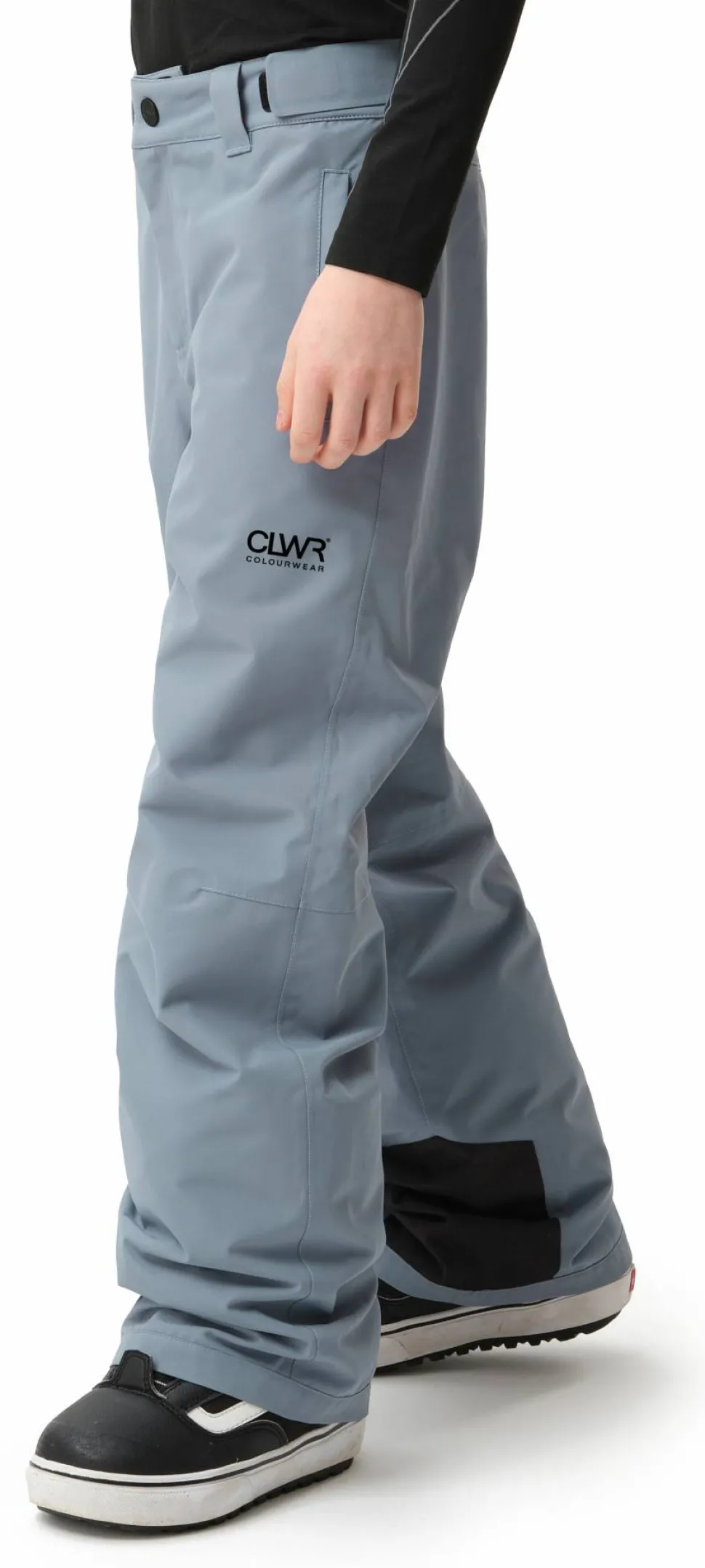 ColourWear Juniors' Line Pants Grey Blue