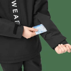 ColourWear Juniors' Signature Anorak Black