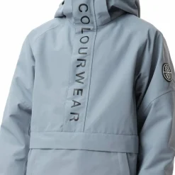 ColourWear Juniors' Signature Anorak Grey Blue