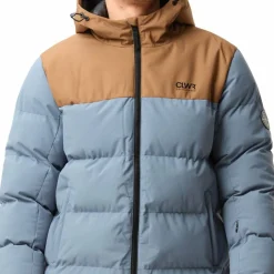 ColourWear Men's Pole Jacket Grey Blue