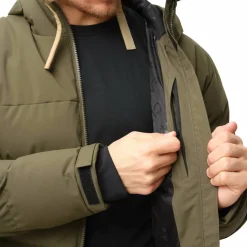 ColourWear Men's Pole Jacket Dark Olive