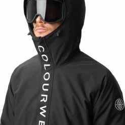 ColourWear Men's Signature Anorak Black