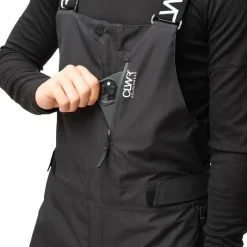 ColourWear Men's Slash Bib Pants Black