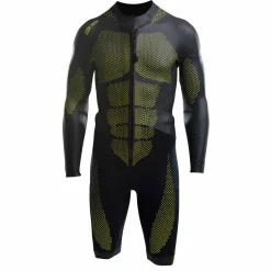 Colting Wetsuits Men's Swimrun Wetsuit Sr03 Black/Yellow