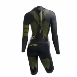 Colting Wetsuits Women's Swimrun Wetsuit Sr03 Black/Yellow