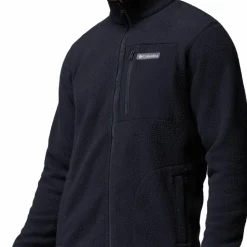 Columbia Men's Jasper Ridge Pebbled Fleece Jacket Black