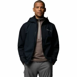Columbia Men's Trailborne 2.5L Packable Waterproof Jacket Black