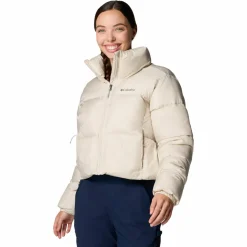 Columbia Women's Puffect II Cropped Jacket Dark Stone