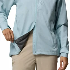 Columbia Women's Trailborne 2.5L Packable Waterproof Jacket Marine Light