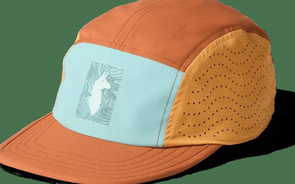 Cotopaxi Tech Plus 5-Panel Hat Tide Pool/Whiskey