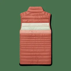 Cotopaxi Women's Fuego Down Vest Faded Brick Stripes