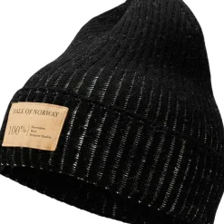 Dale of Norway Alvøy Hat Norweigan Wool Black Offwhite