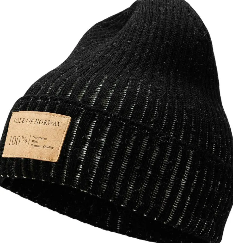 Dale of Norway Alvøy Hat Norweigan Wool Black Offwhite