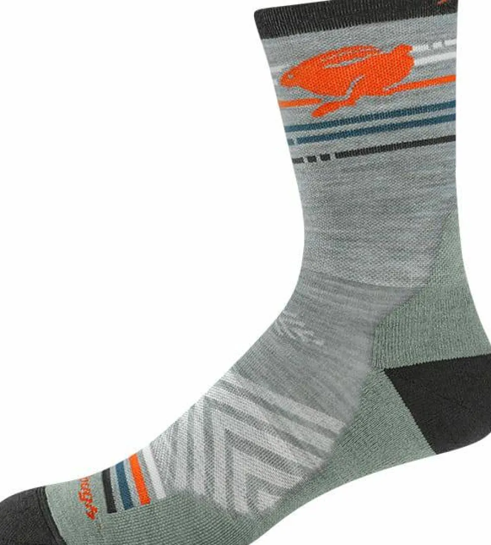 Darn Tough Men's Pacer Micro Crew Ultra-Lightweight With Cushion Seafoam