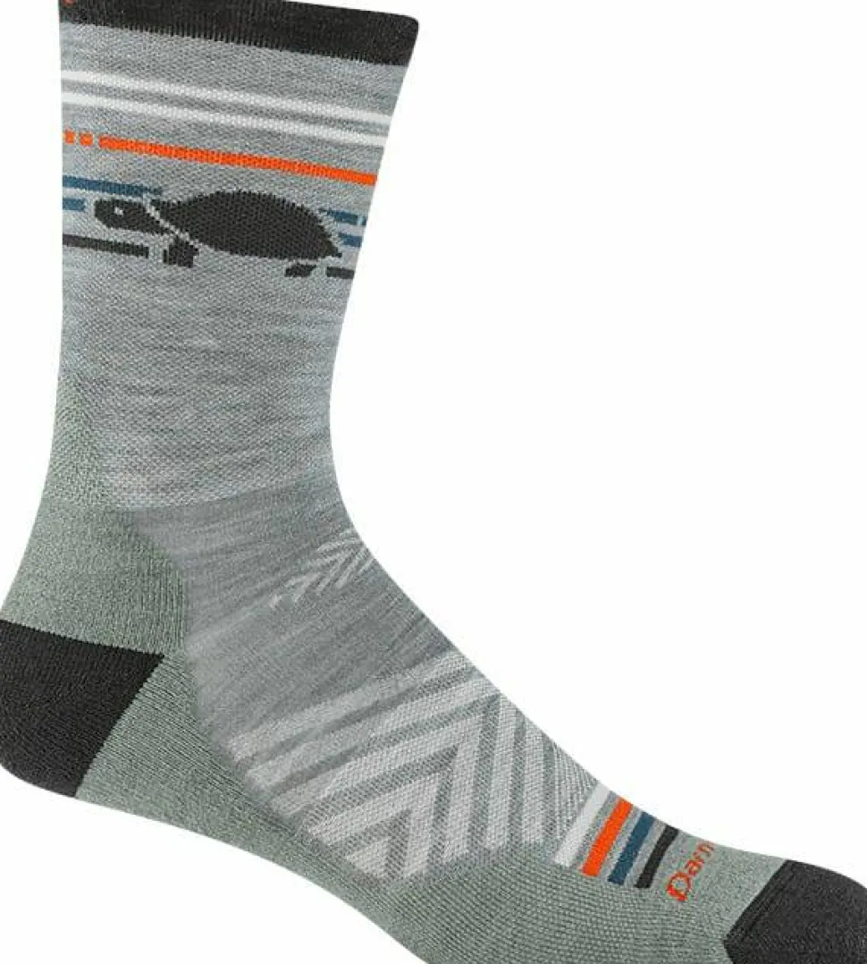 Darn Tough Men's Pacer Micro Crew Ultra-Lightweight With Cushion Seafoam
