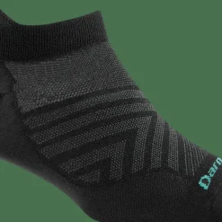 Darn Tough Women's Run No Show Tab Ultra-Lightweight Black